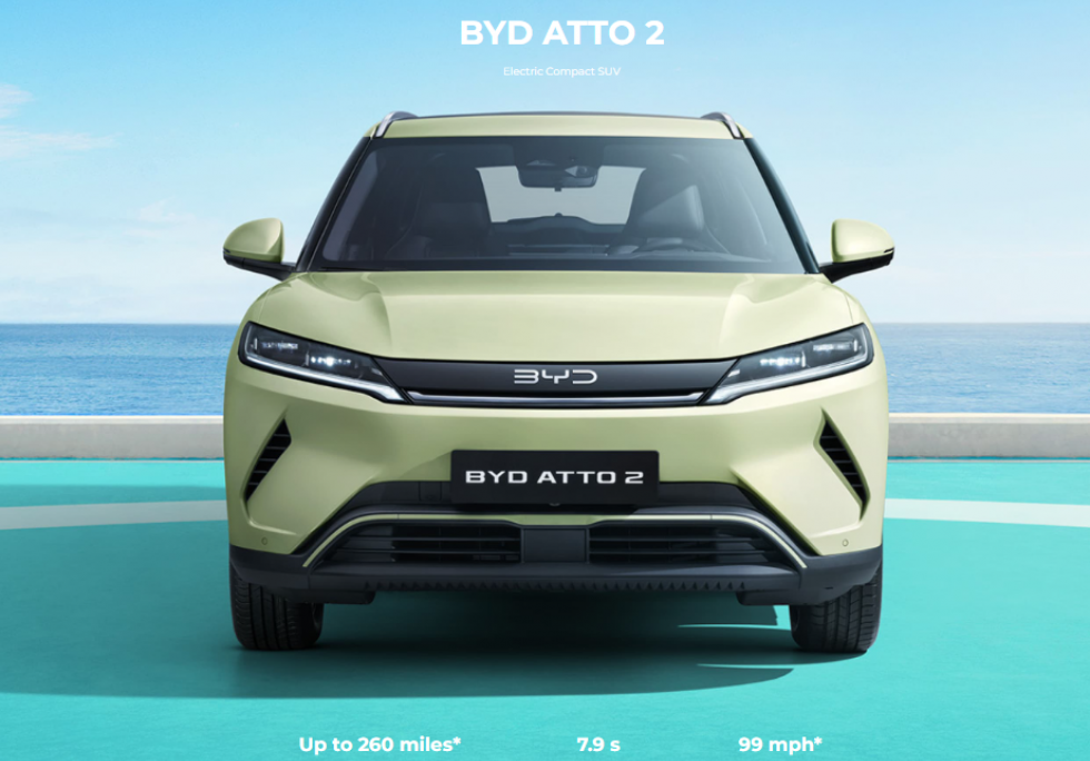 BYD ATTO 2 - The latest offering from the fast growing Chinese brand